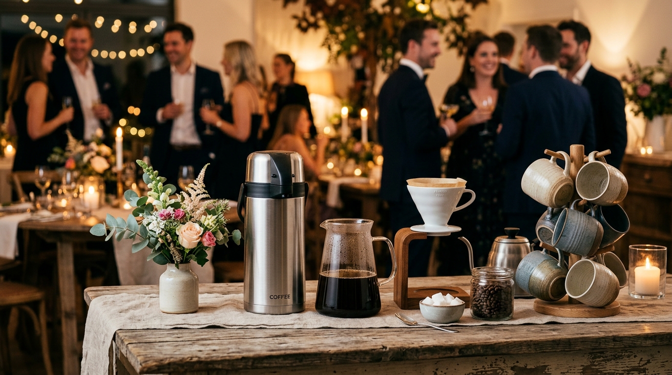 káva pro větší společnost